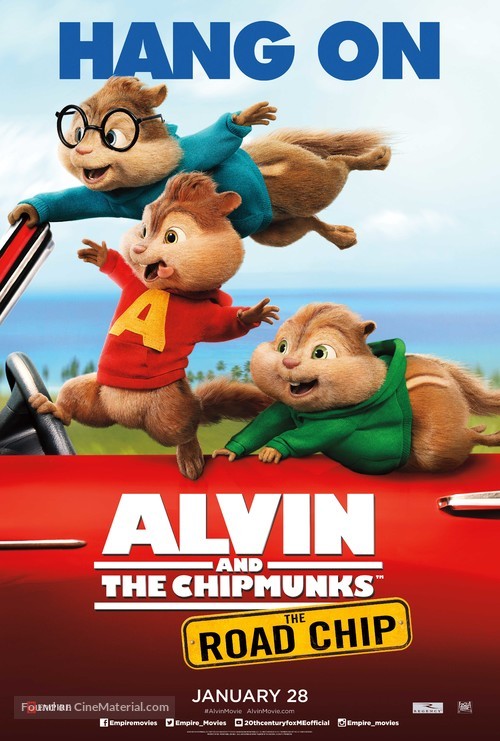 Alvin and the Chipmunks: The Road Chip - Lebanese Movie Poster