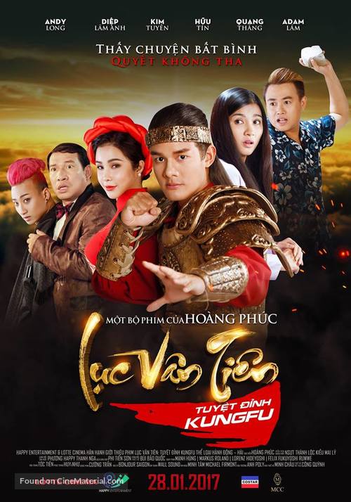 Luc Van Tien: Tuyet Dinh Kungfu - Vietnamese Movie Poster