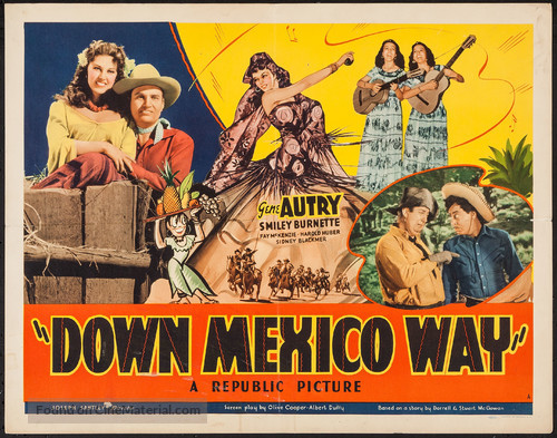 Down Mexico Way - Movie Poster