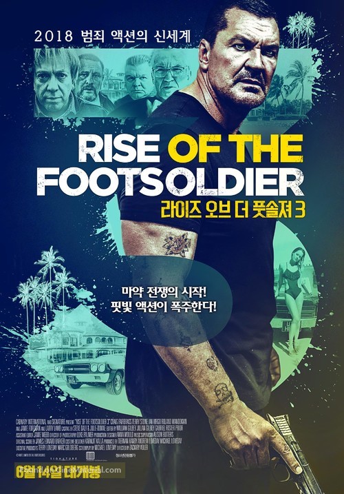 Rise of the Footsoldier 3 - South Korean Movie Poster