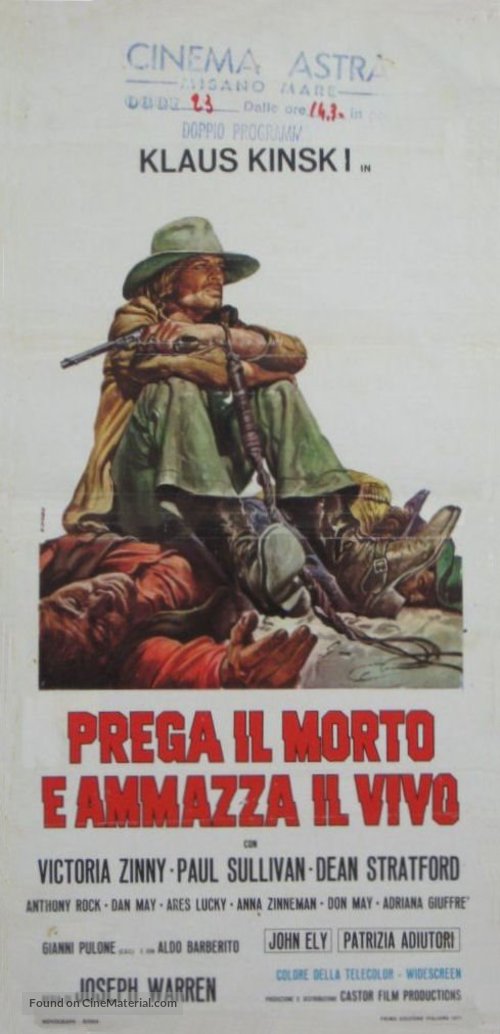 Prega il morto e ammazza il vivo - Italian Movie Poster