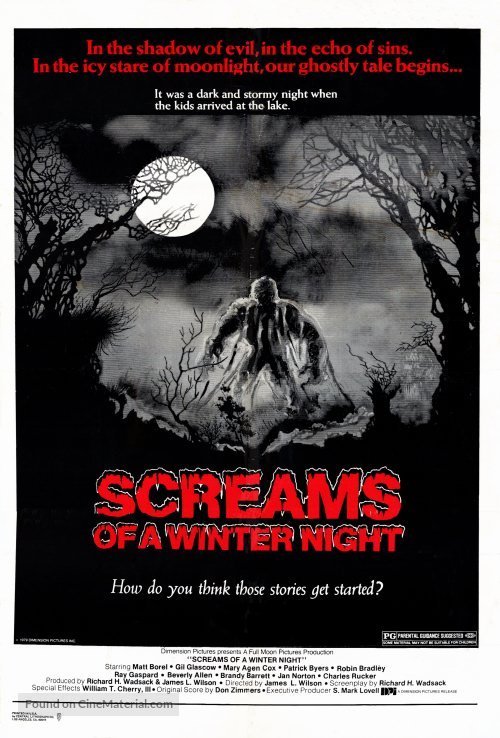 Screams of a Winter Night - Movie Poster