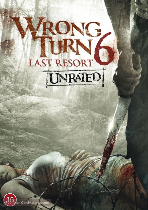 Wrong Turn 6: Last Resort - Danish Movie Cover