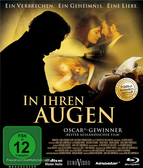 El secreto de sus ojos - German Movie Cover