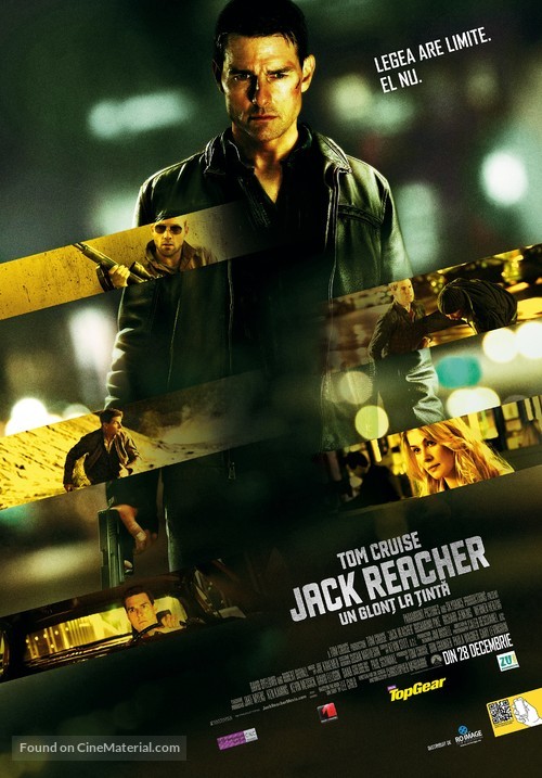 Jack Reacher - Romanian Movie Poster