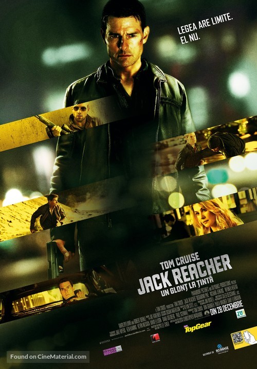 Jack Reacher - Romanian Movie Poster