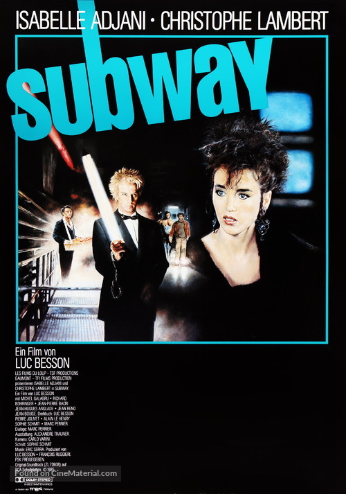 Subway - German Movie Poster