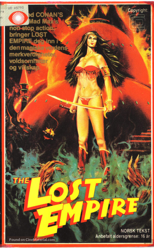 The Lost Empire - Norwegian VHS movie cover