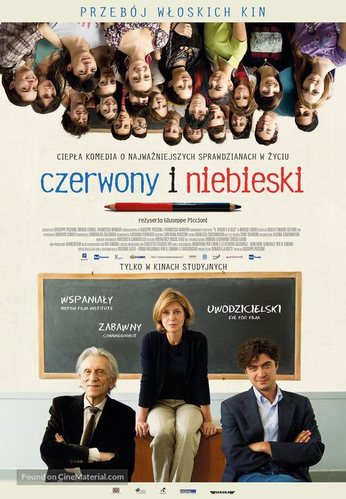 Il rosso e il blu - Polish Movie Poster