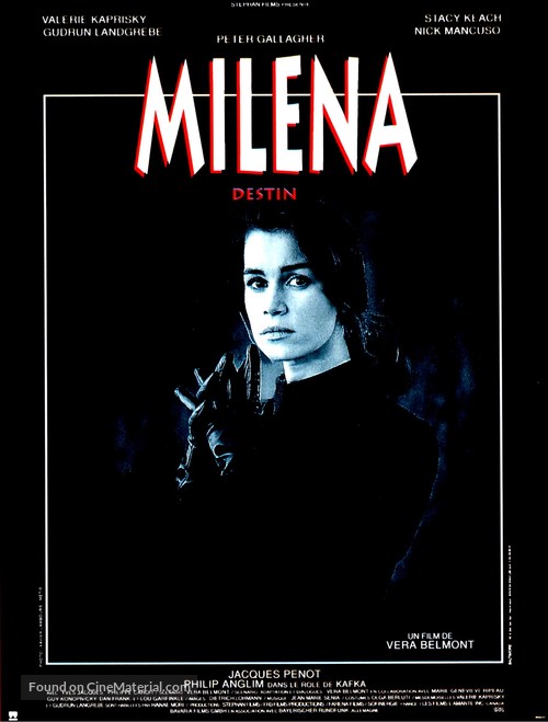 Milena - French Movie Poster