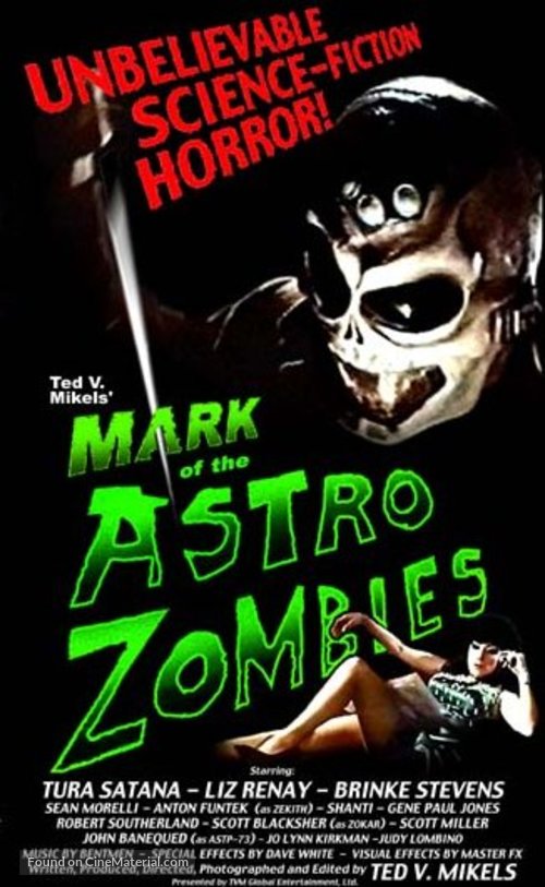 Mark of the Astro-Zombies - Movie Poster