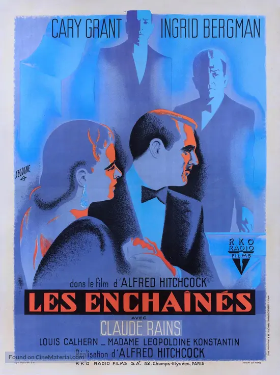 Notorious 1946 French Movie Poster notorious-1946-french-movie-poster