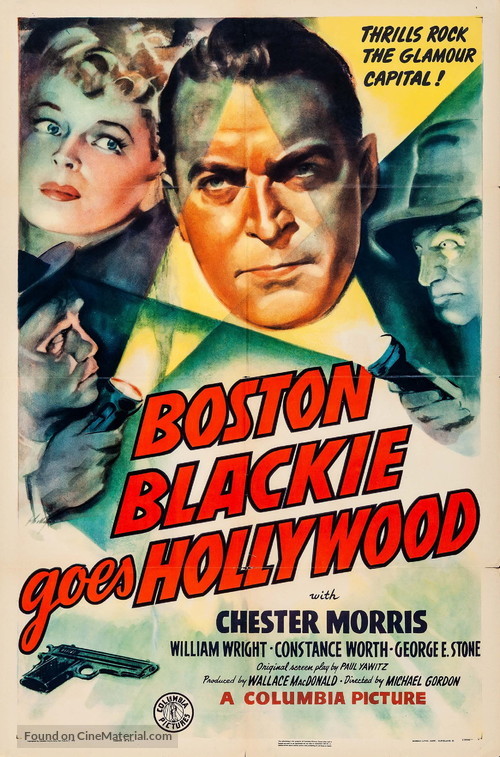 Boston Blackie Goes Hollywood - Movie Poster