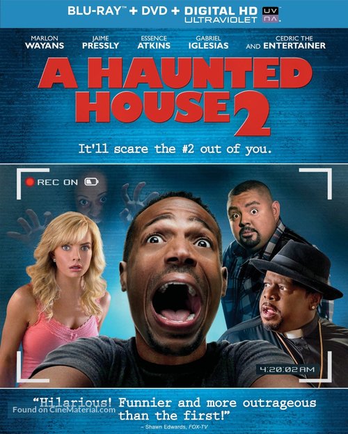 A Haunted House 2 - Blu-Ray movie cover