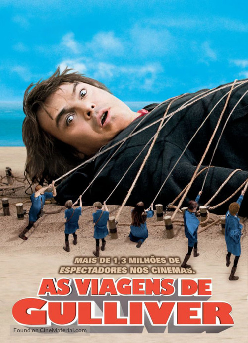Gulliver&#039;s Travels - Brazilian DVD movie cover