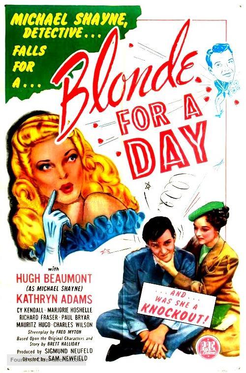Blonde for a Day - Movie Poster