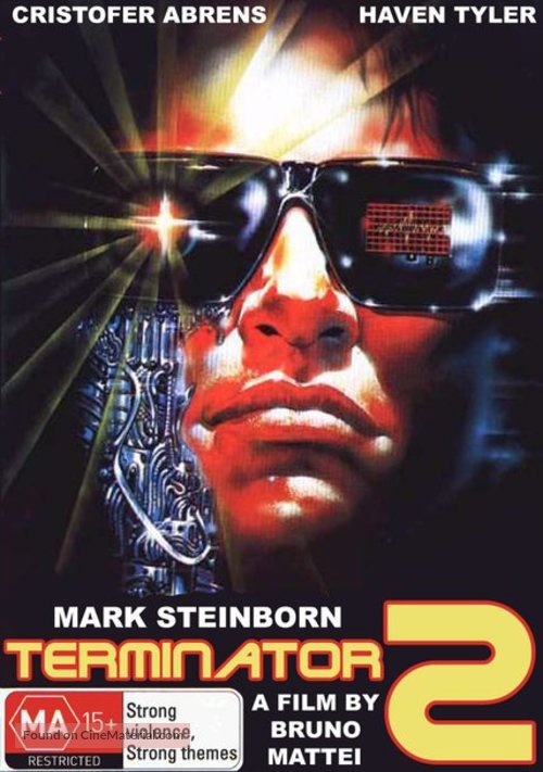 Terminator II - Australian DVD movie cover