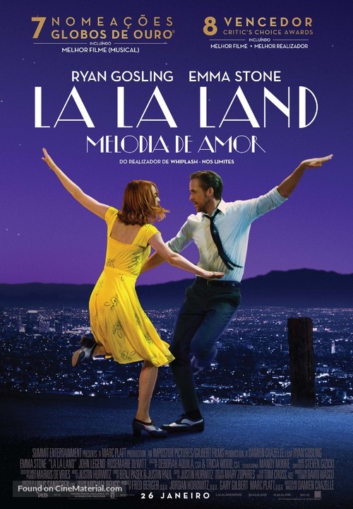 La La Land - Portuguese Movie Poster