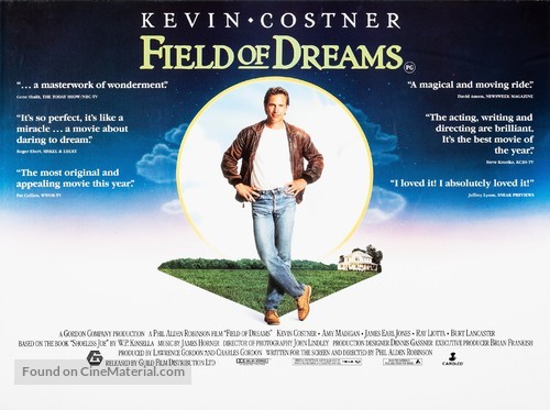 Field of Dreams - British Movie Poster