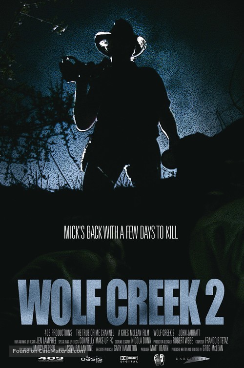 Wolf Creek 2 - Australian Movie Poster