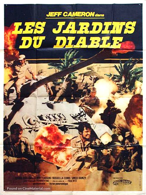 I giardini del diavolo - French Movie Poster