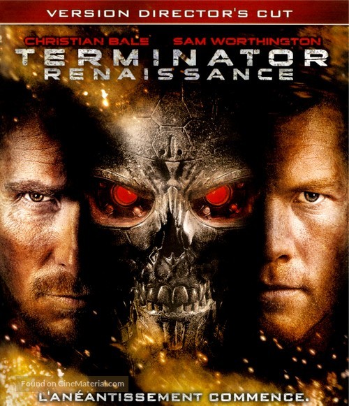 Terminator Salvation - French Blu-Ray movie cover