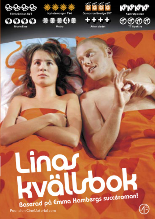 Linas kv&auml;llsbok - Swedish poster