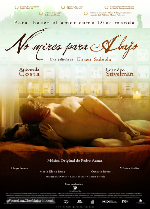 No mires para abajo - Argentinian Movie Poster