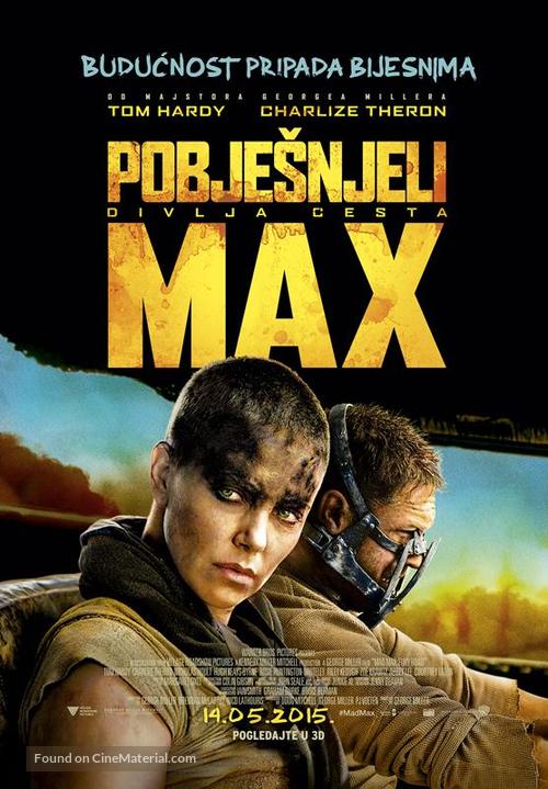 Mad Max: Fury Road - Croatian Movie Poster
