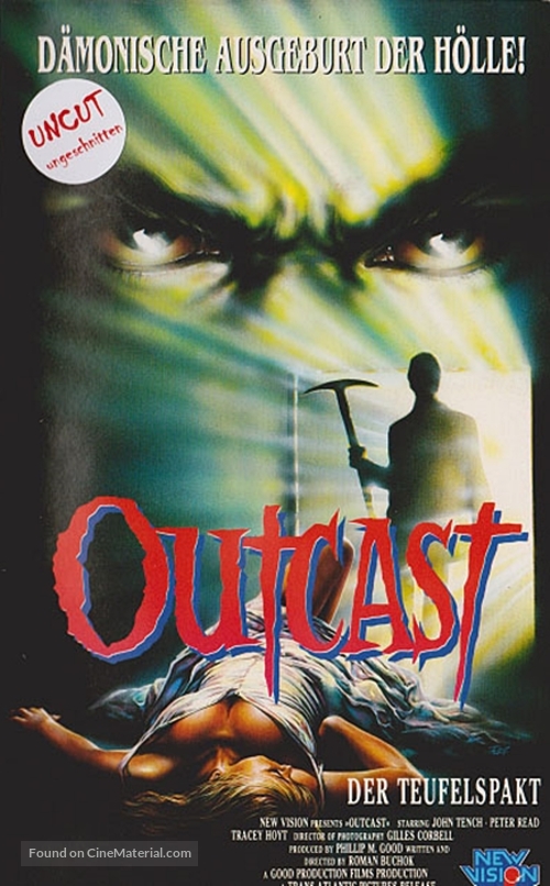 Outcast - German VHS movie cover