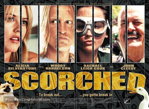 Scorched - British Movie Poster