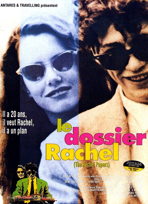 The Rachel Papers - French Movie Poster