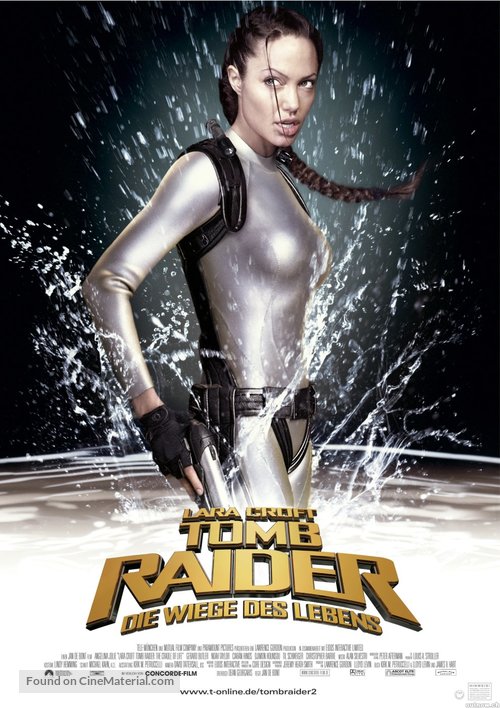 Lara Croft Tomb Raider: The Cradle of Life - German Movie Poster