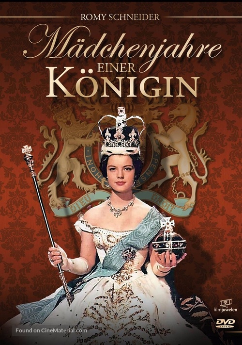 M&auml;dchenjahre einer K&ouml;nigin - German DVD movie cover