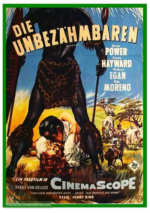 Untamed - German Movie Poster