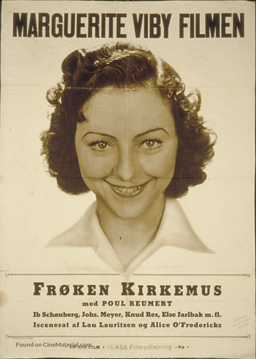 Arm wie eine Kirchenmaus - Danish Movie Poster