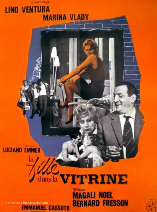 La ragazza in vetrina - French Movie Poster