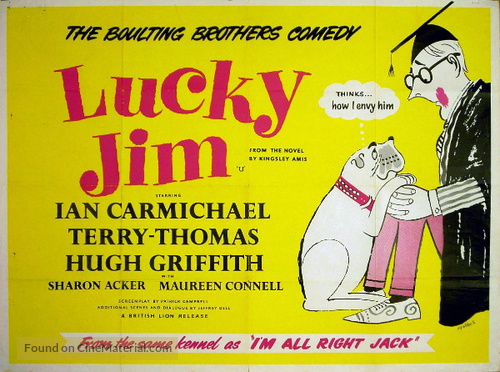 Lucky Jim - Movie Poster