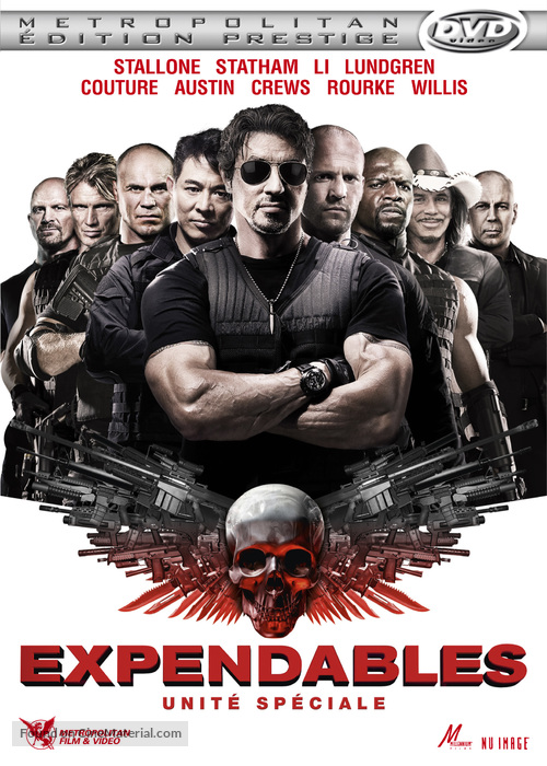 The Expendables - French Movie Cover