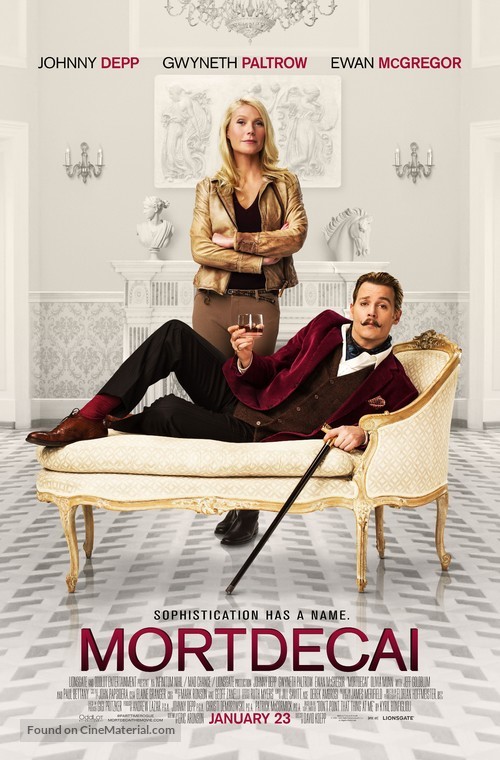 Mortdecai - Movie Poster