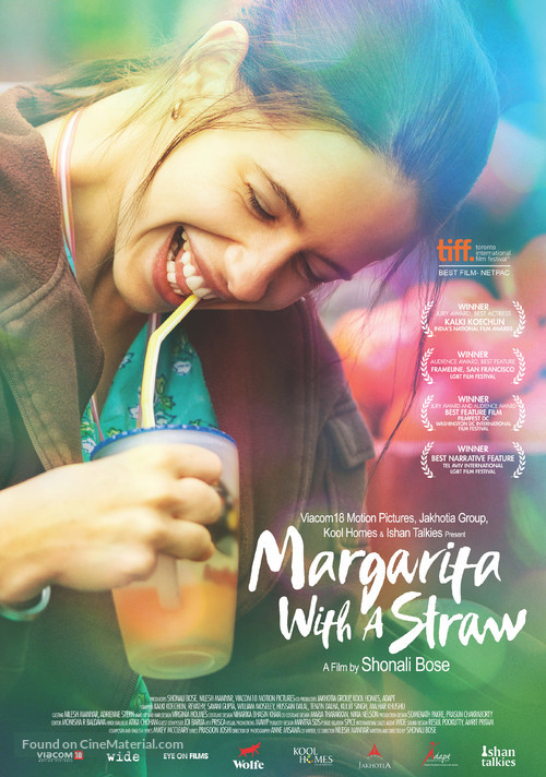 Margarita, with a Straw - Indian Movie Poster