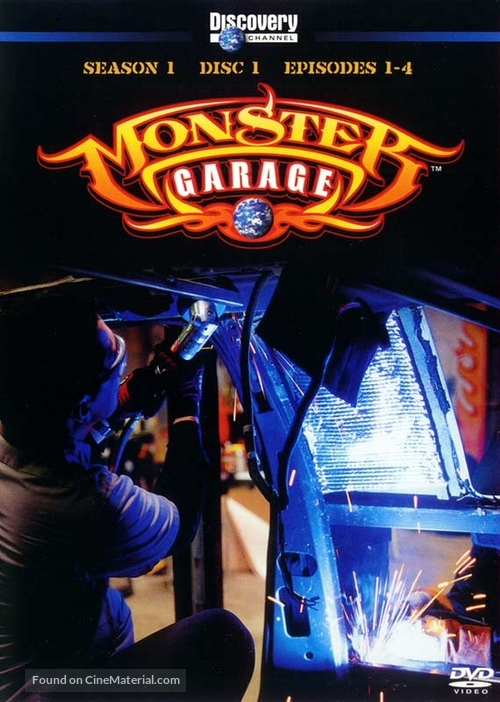 &quot;Monster Garage&quot; - British DVD movie cover