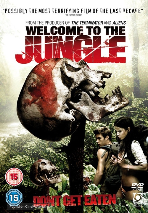 Welcome to the Jungle - British DVD movie cover