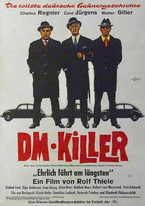 DM-Killer - German Movie Poster