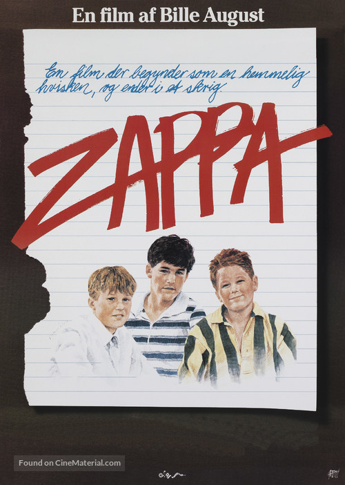 Zappa - Danish Movie Poster