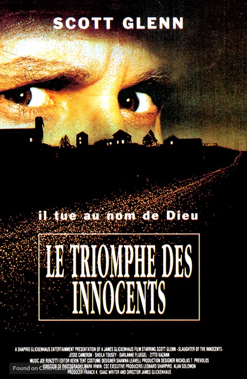 Slaughter of the Innocents - French VHS movie cover