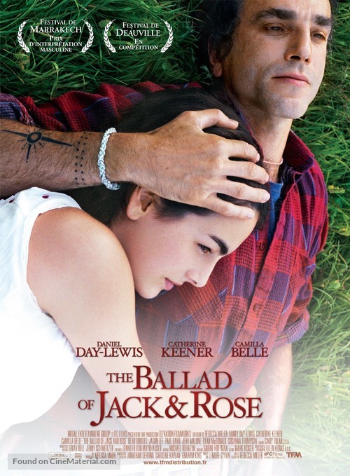 The Ballad of Jack and Rose - French Movie Poster