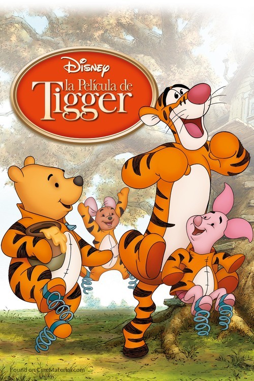 The Tigger Movie - Mexican DVD movie cover