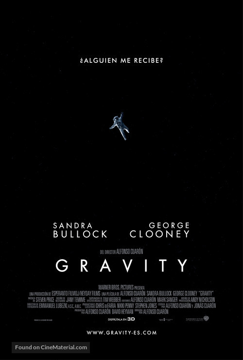 Gravity - Spanish Movie Poster