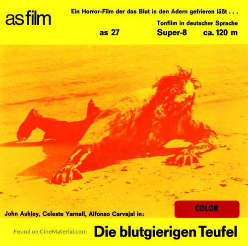 Beast of Blood - German Movie Cover